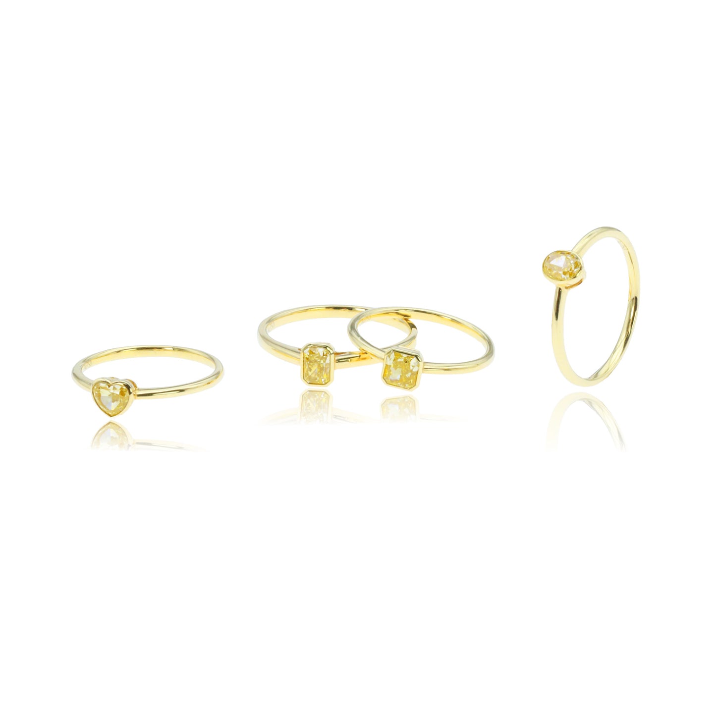 14k gold 0.50 ctw solitaire h vs diamond ring