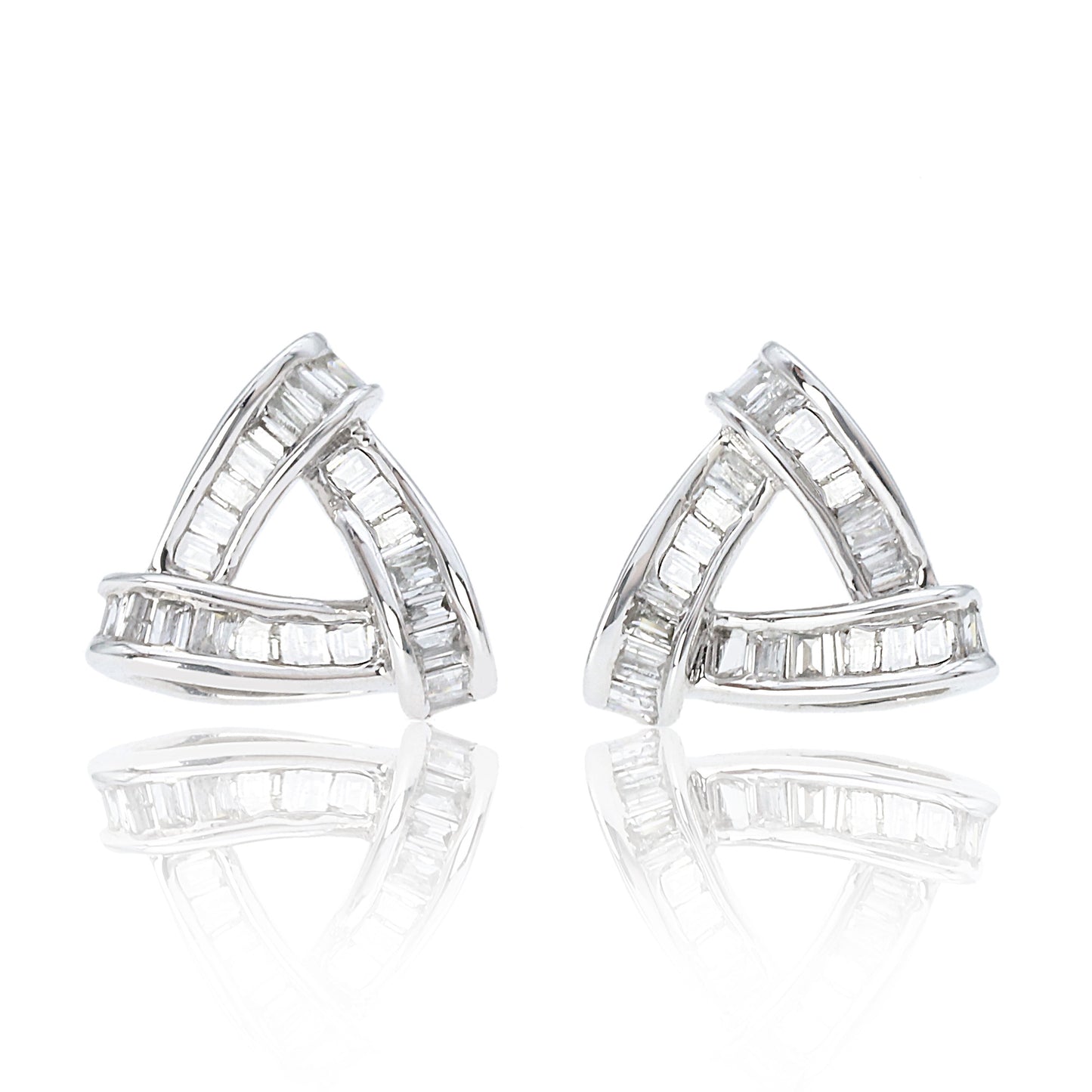 14k/18k gold 0.24 ctw h diamond stud earrings