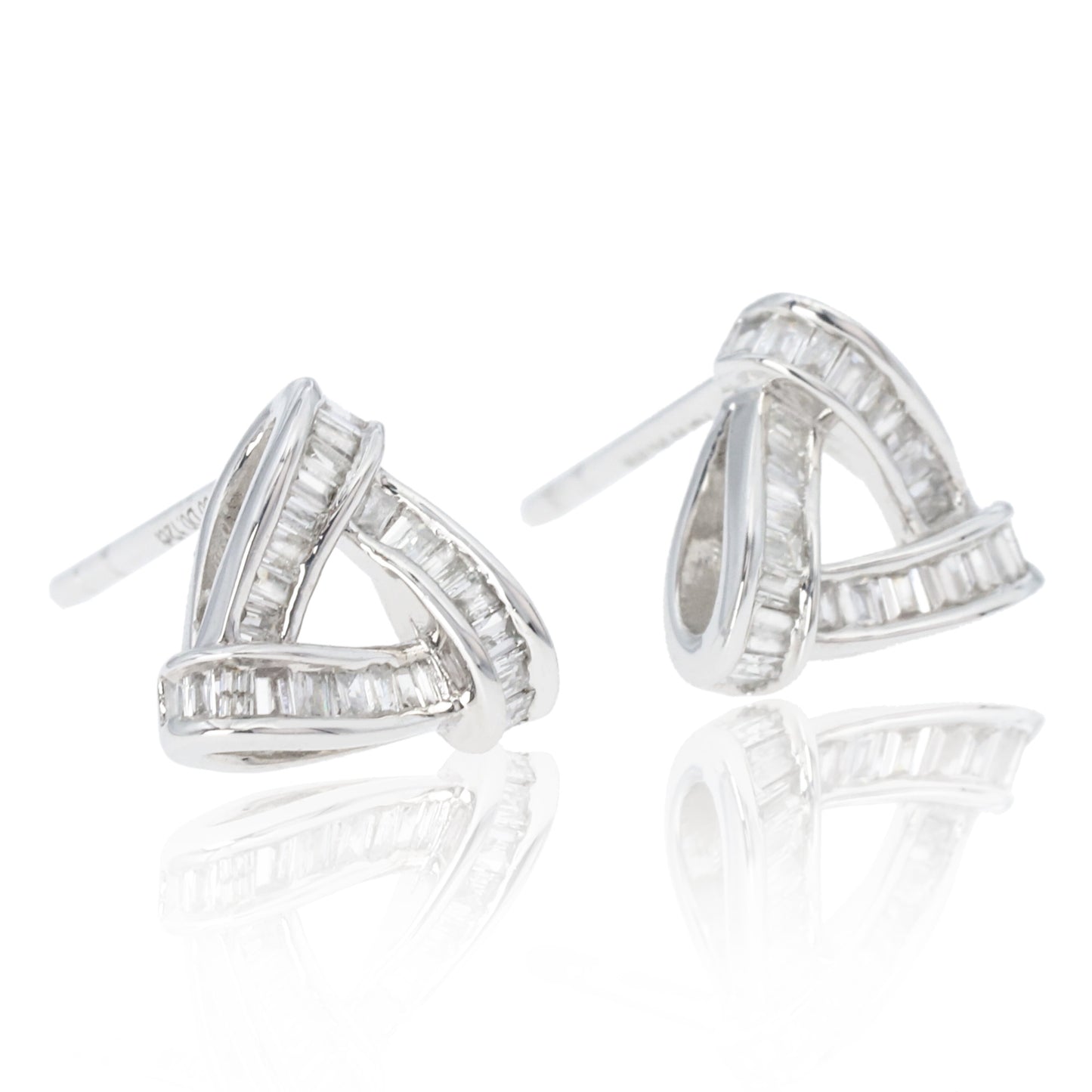 14k/18k gold 0.24 ctw h diamond stud earrings
