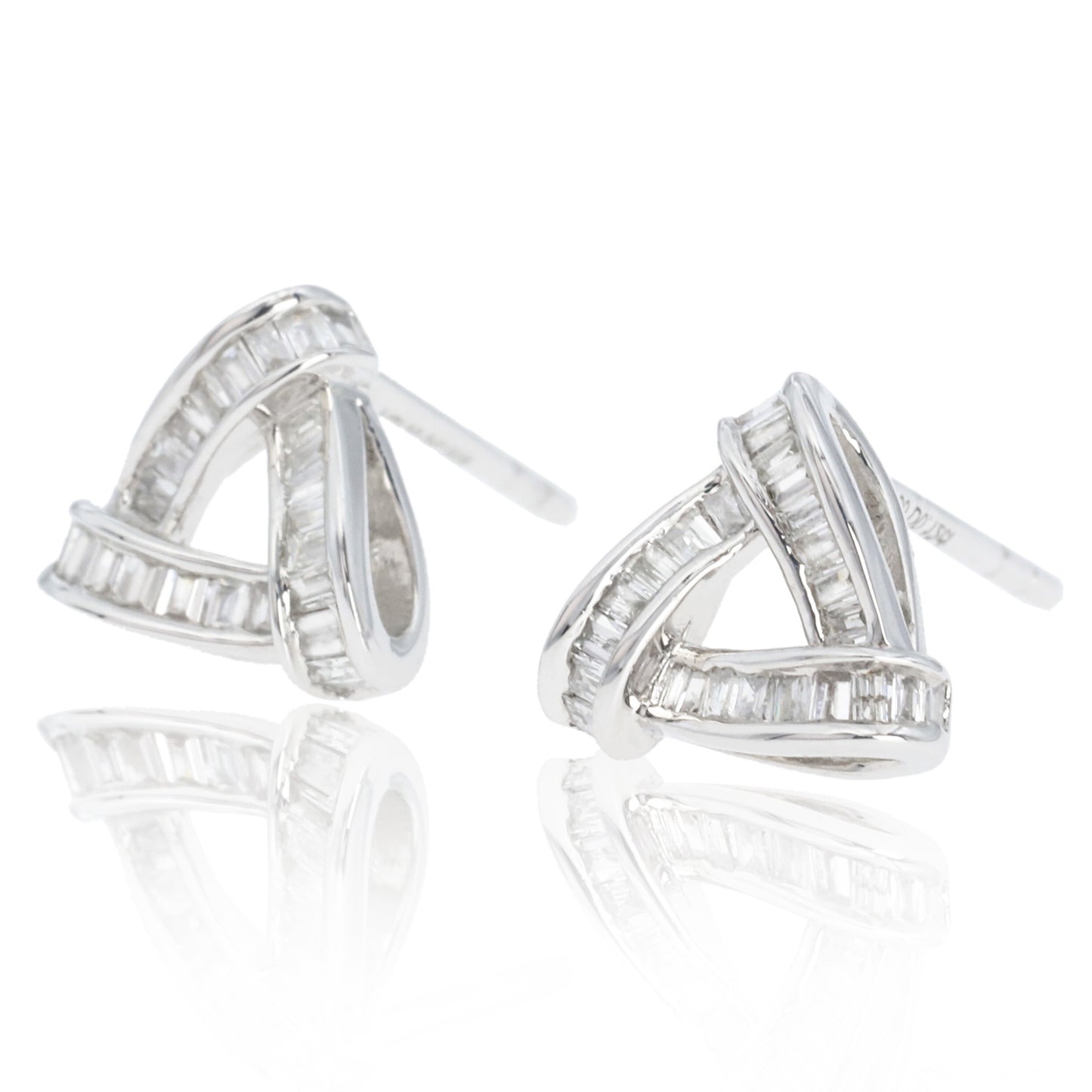 14k/18k gold 0.24 ctw h diamond stud earrings