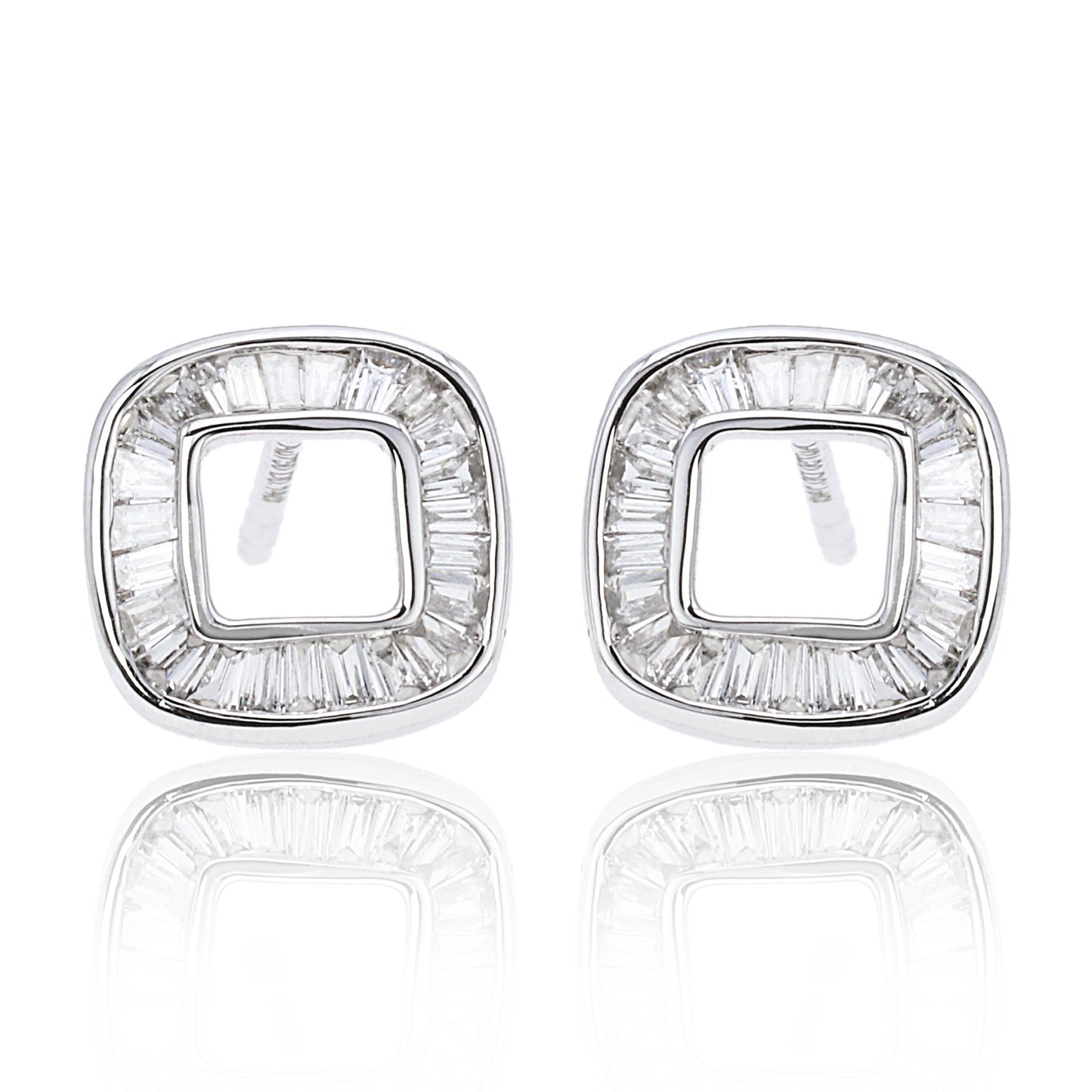 14k/18k gold 0.28 ctw h diamond stud earrings
