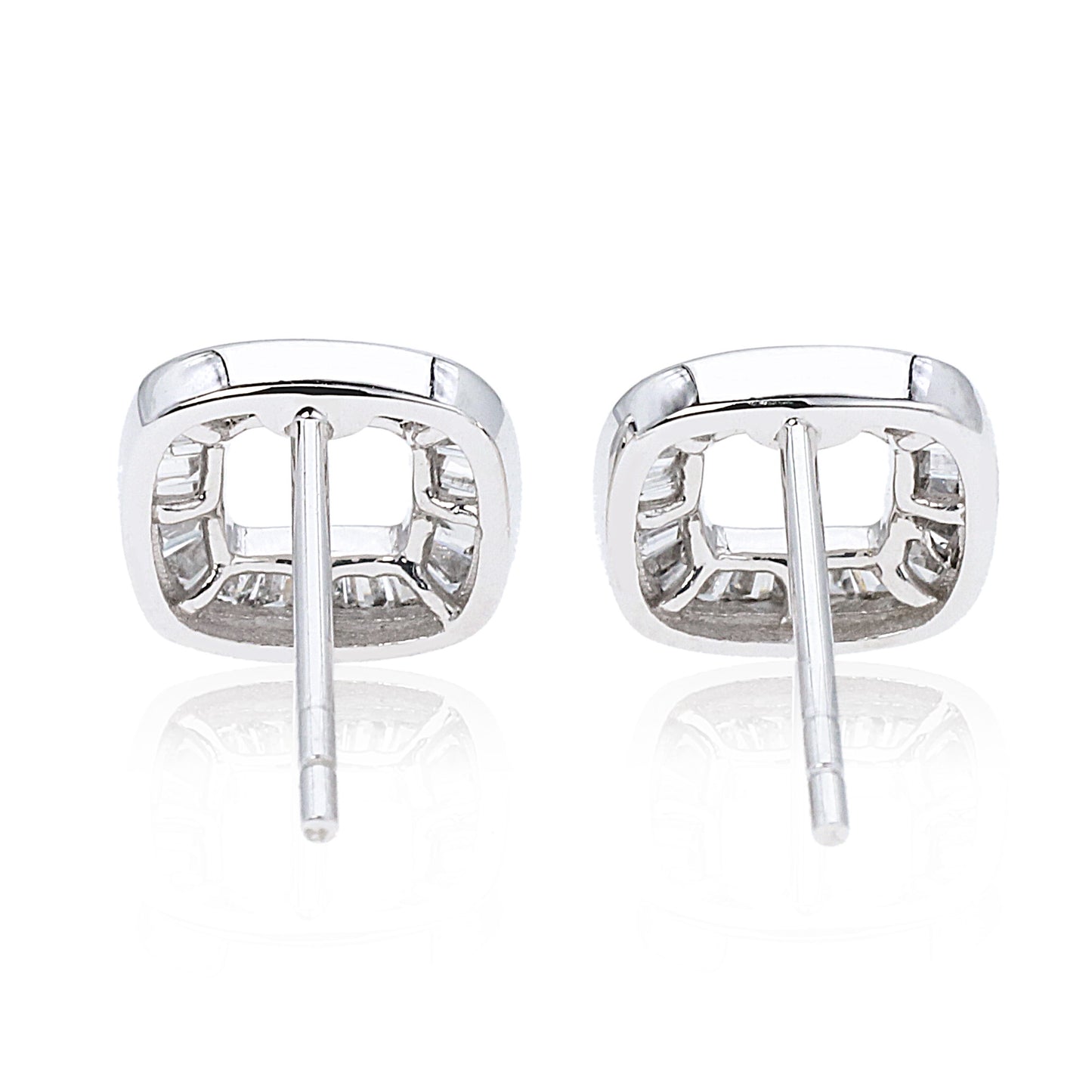 14k/18k gold 0.28 ctw h diamond stud earrings