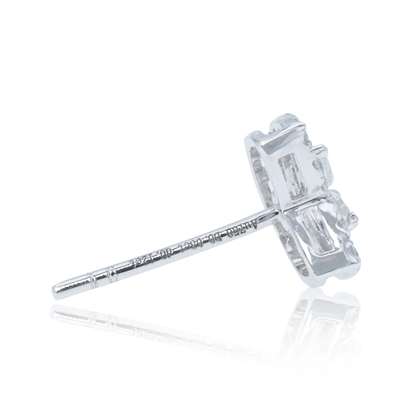 14k/18k gold 0.40 ctw h diamond stud earrings