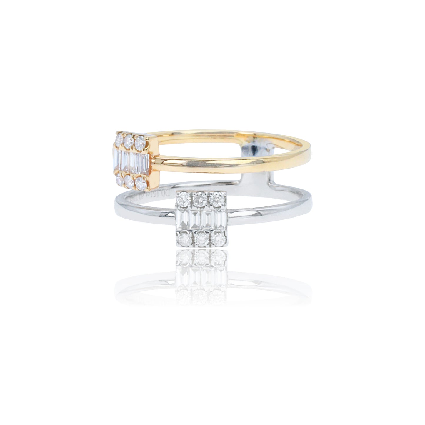 14k gold 0.26 ctw h vs diamond ring