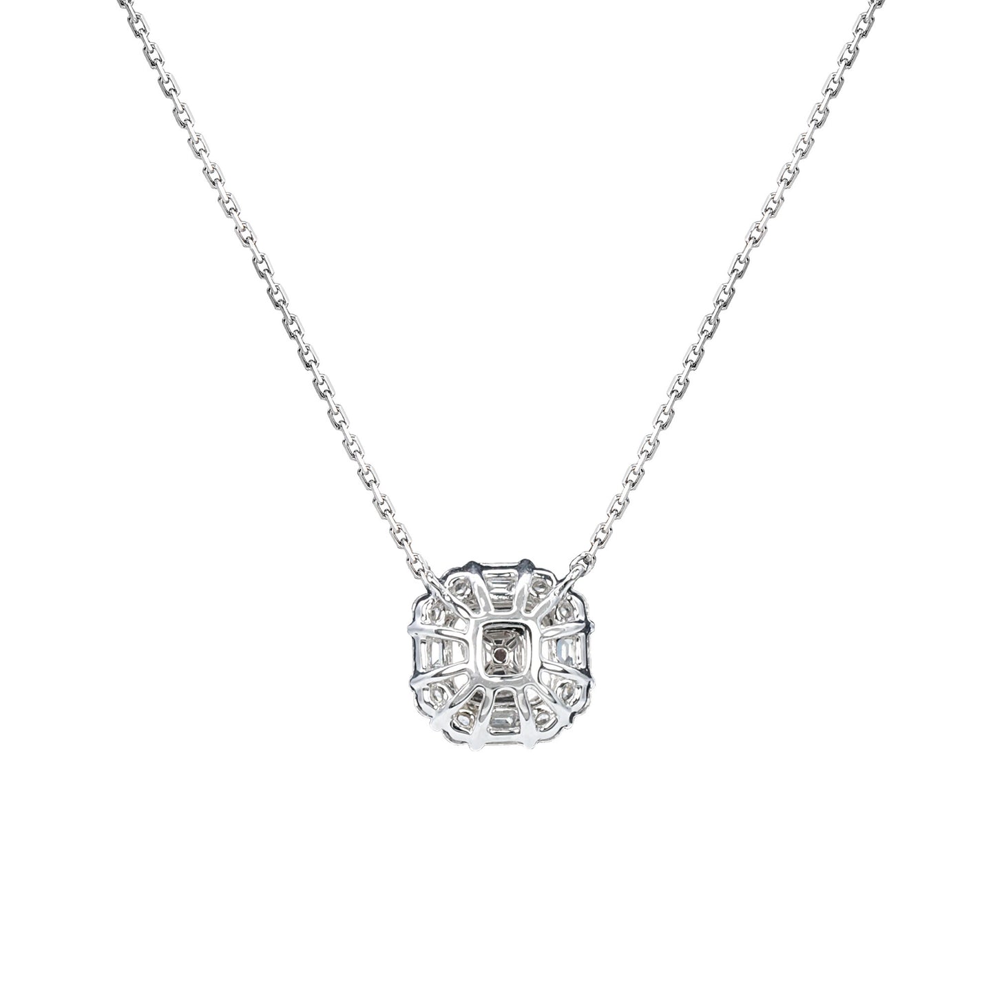 14k/18k gold 0.44 ctw fancy pink diamond & diamond necklace