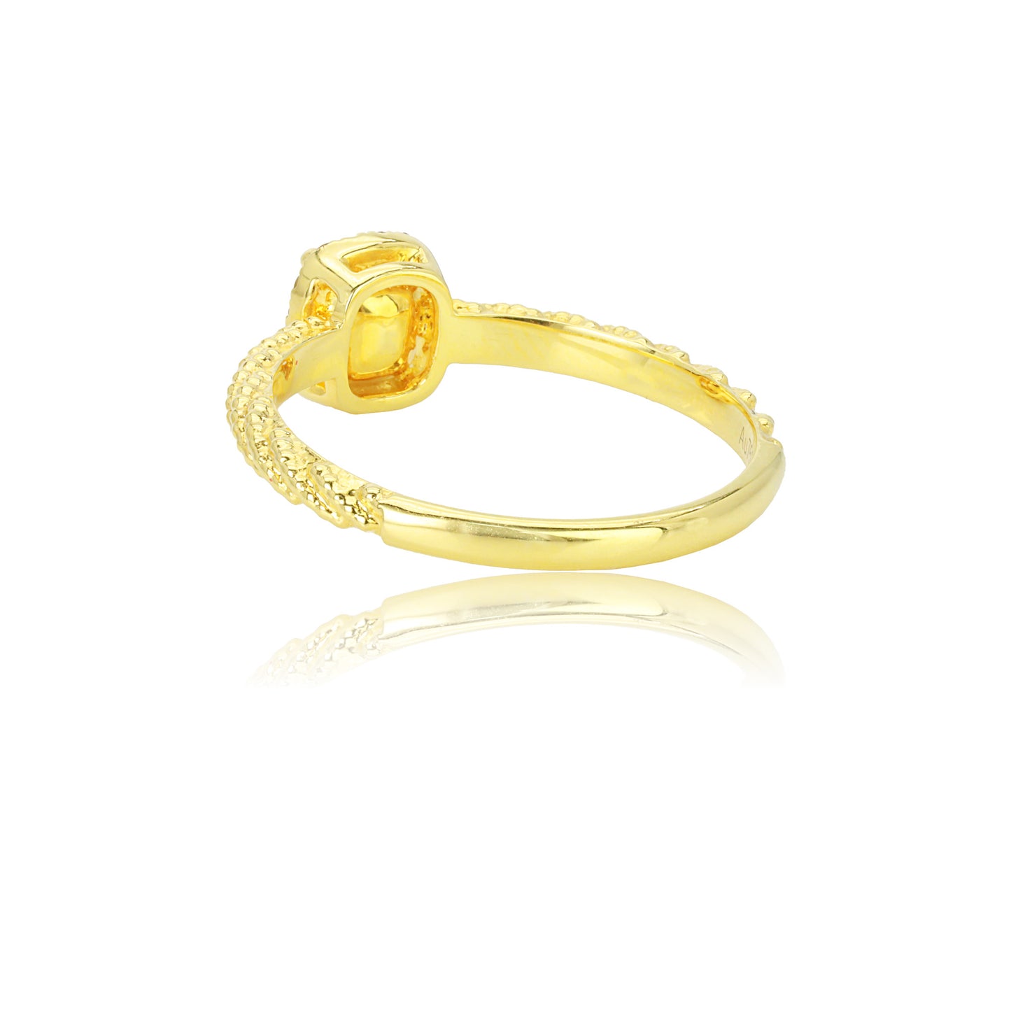 14k/18k yellow gold 0.45 ctw fancy yellow diamond ring