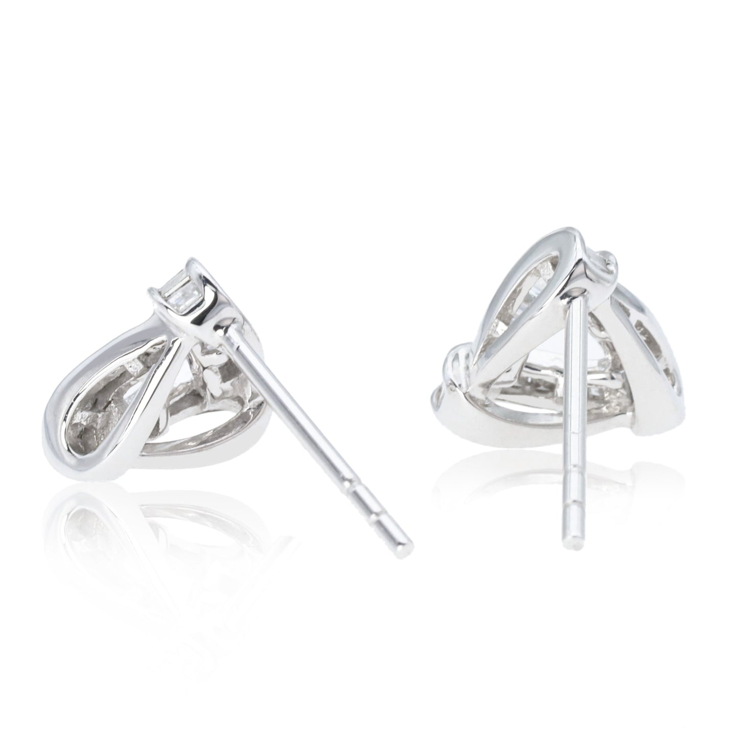 14k/18k gold  0.24 ctw h diamond stud earrings