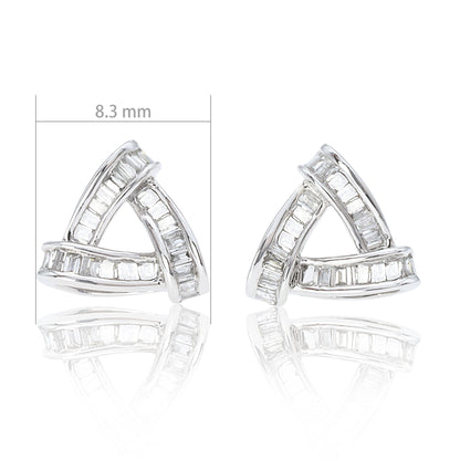 14K/18K GOLD  0.24 CTW H DIAMOND STUD EARRINGS