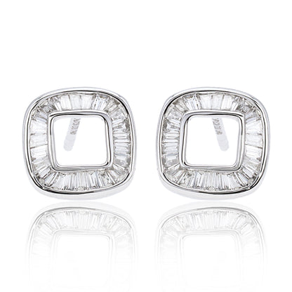 14K/18K GOLD  0.28 CTW H DIAMOND STUD EARRINGS