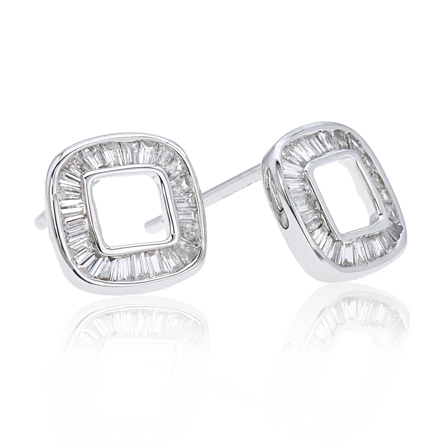 14k/18k gold  0.28 ctw h diamond stud earrings