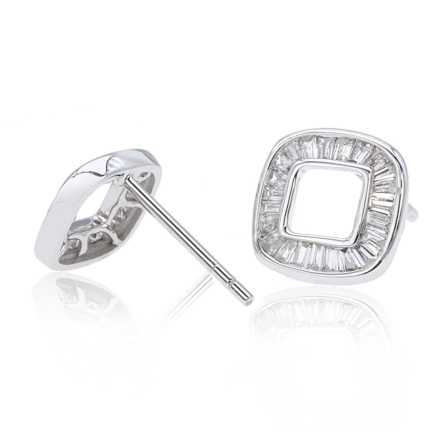 14k/18k gold  0.28 ctw h diamond stud earrings