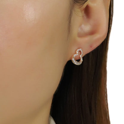 14K/18K ROSE GOLD  0.32 CTW H DIAMOND STUD EARRINGS