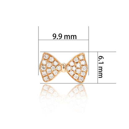 14K/18K ROSE GOLD 0.20 CTW H VS DIAMOND STUD EARRINGS