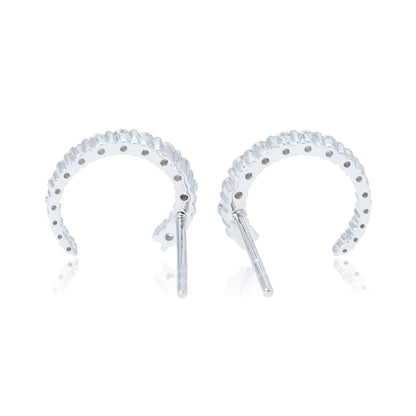 14K/18K WHITE GOLD 0.40 CTW H VS DIAMOND STUD EARRINGS