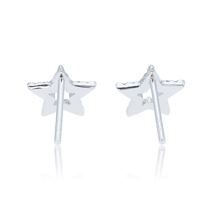 14K/18K WHITE GOLD 0.16 CTW H VS DIAMOND STUD EARRINGS