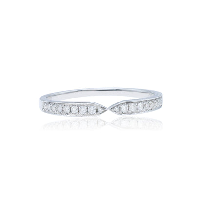 14K/18K WHITE GOLD 0.12 CTW VS H DIAMOND RING