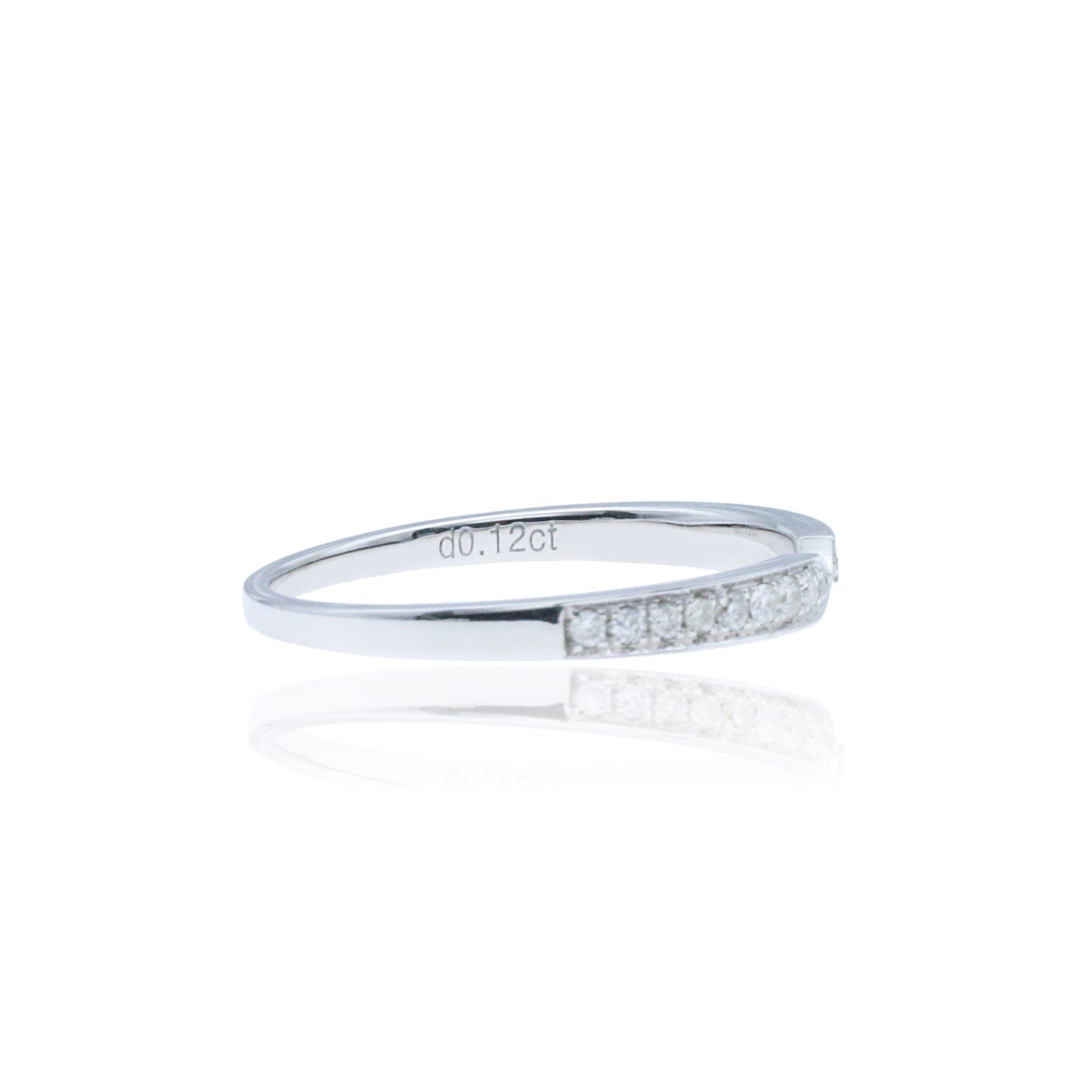 14k/18k white gold 0.12 ctw vs h diamond ring