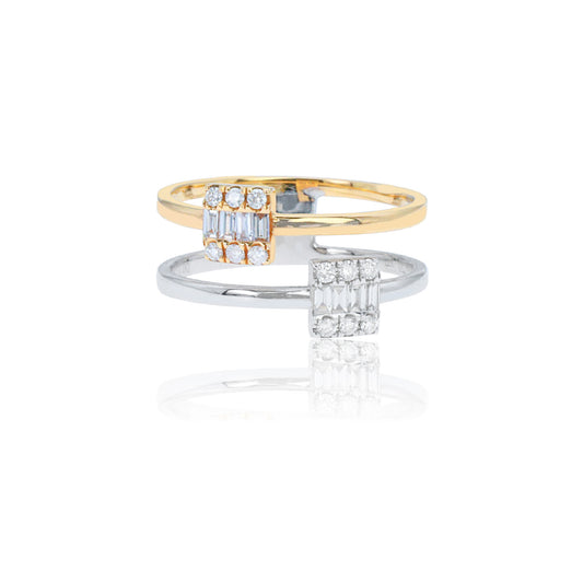 14K GOLD 0.26 CTW H VS DIAMOND RING