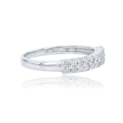 14K/18K WHITE GOLD 0.36 CTW VS H DIAMOND RING