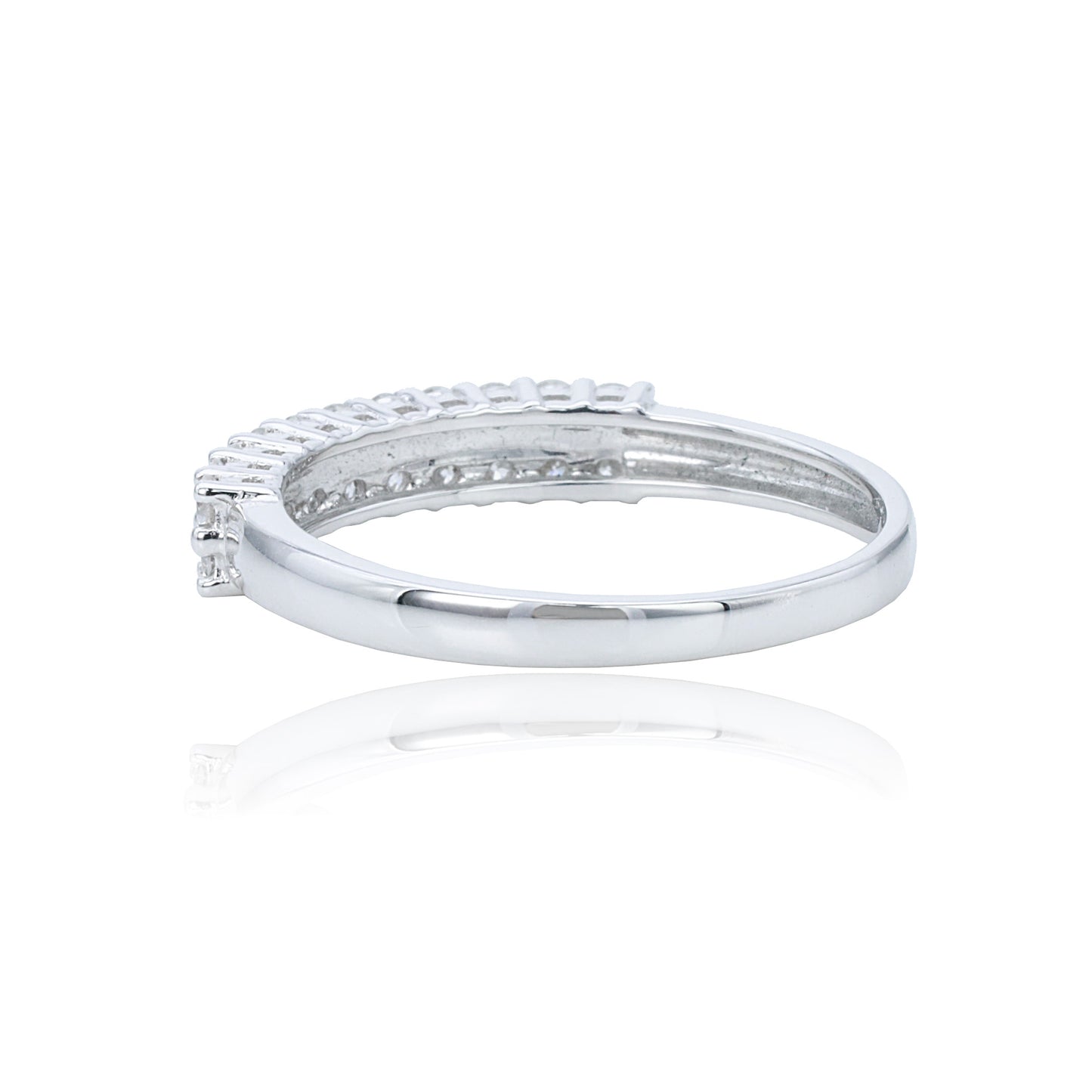 14k/18k white gold 0.36 ctw vs h diamond ring