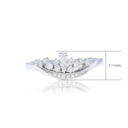 14K/18K WHITE GOLD 0.26 CTW VS H DIAMOND RING