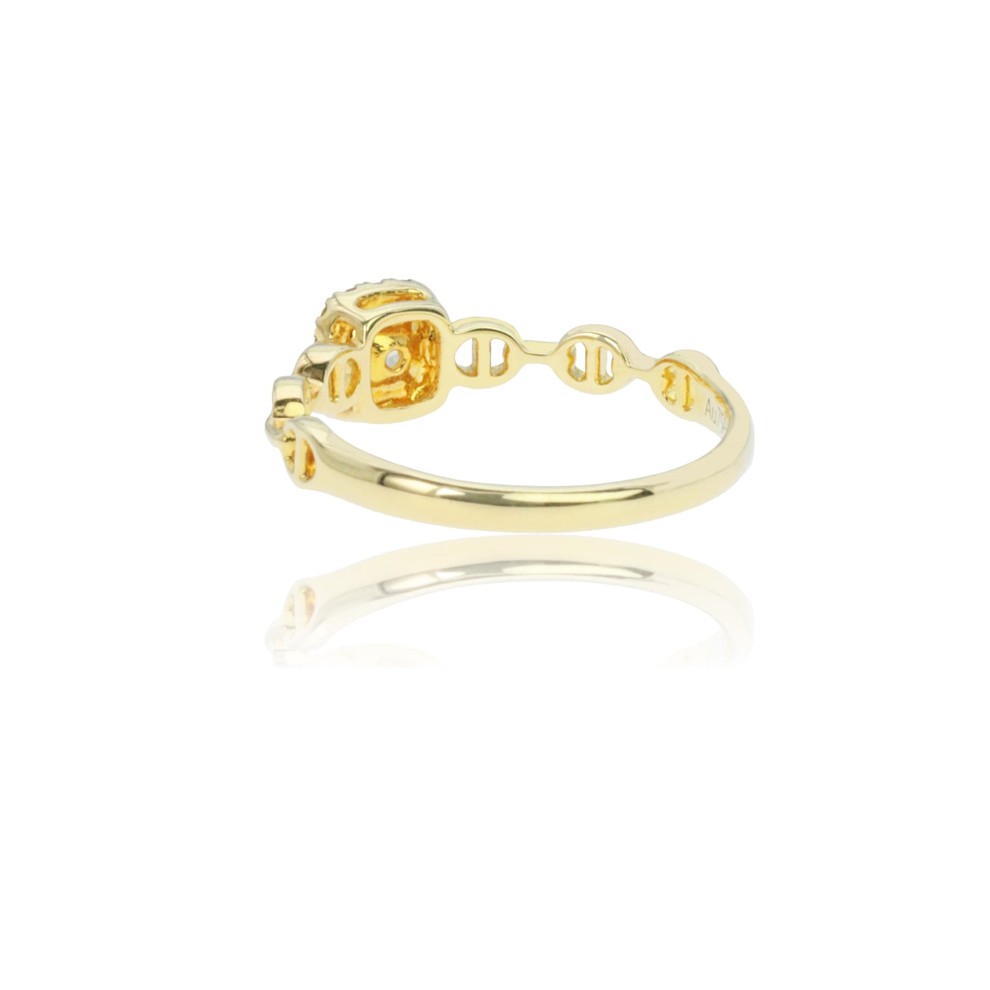 14k/18k gold 0.33 ctw fancy yellow diamond ring