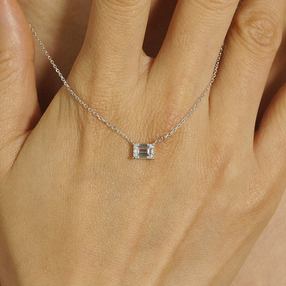 9K/14K/18K WHITE GOLD 0.51 CTW LAB GROWN H VS DIAMOND NECKLACE