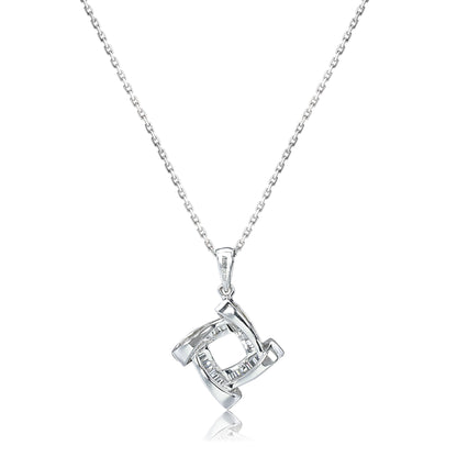 14K/18K WHITE GOLD 0.22 CTW VS H DIAMOND NECKLACE