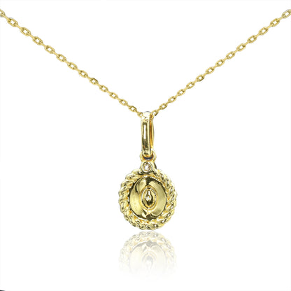 14K/18K GOLD 0.28 CTW YELLOW DIAMOND & DIAMOND NECKLACE