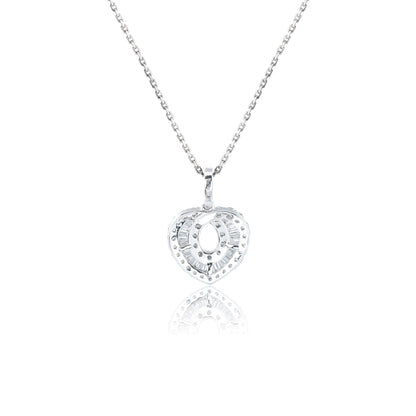 14K/18K WHITE GOLD 0.36 CTW H VS DIAMOND NECKLACE